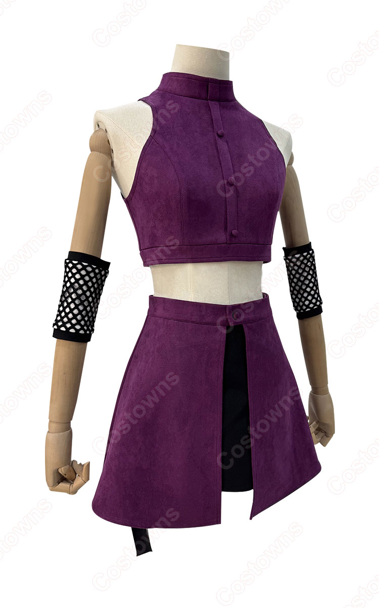 NARUTO -ナルト- 疾風伝 山中いの コスプレ衣装-3