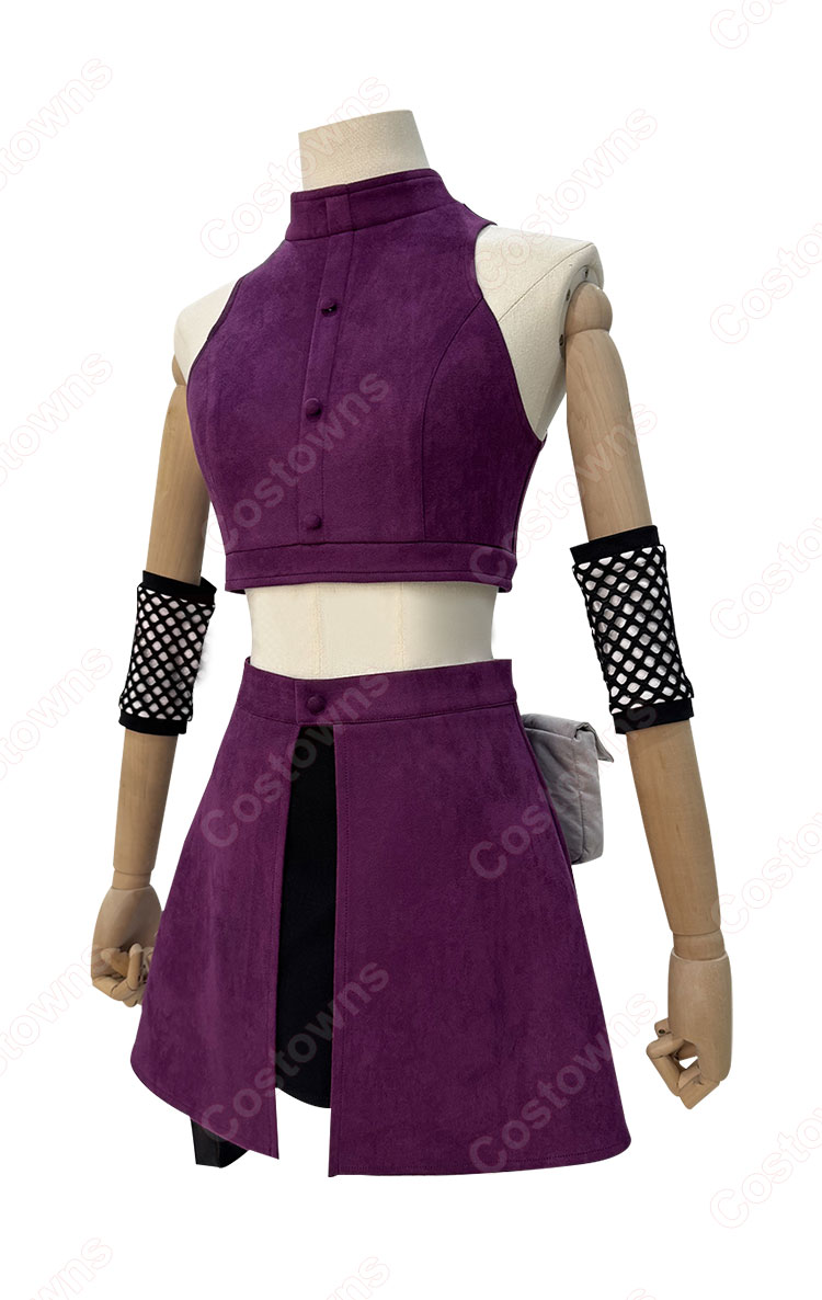 NARUTO -ナルト- 疾風伝 山中いの コスプレ衣装-4