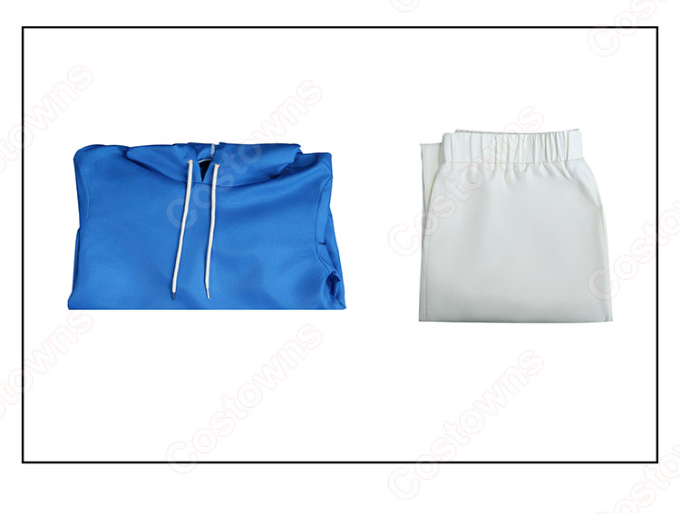 SAKAMOTO DAYS 朝倉シン コスプレ衣装 (パーカー、ズボン)-9