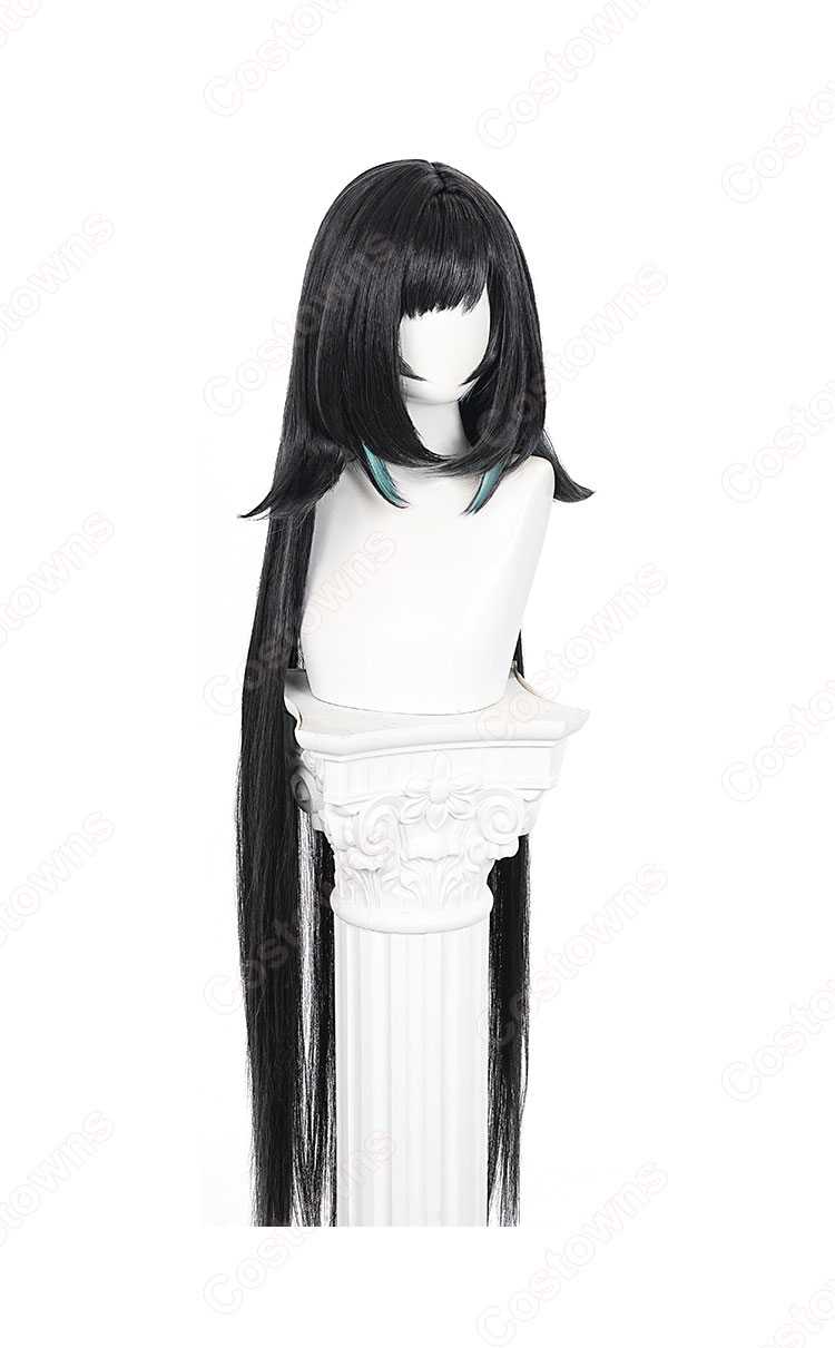 原神 藍硯(ランヤン) コスプレウィッグ-3