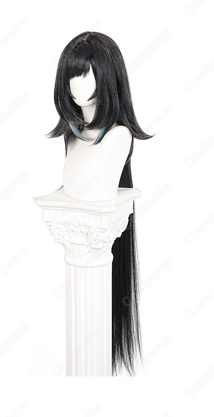 原神 藍硯(ランヤン) コスプレウィッグ-4