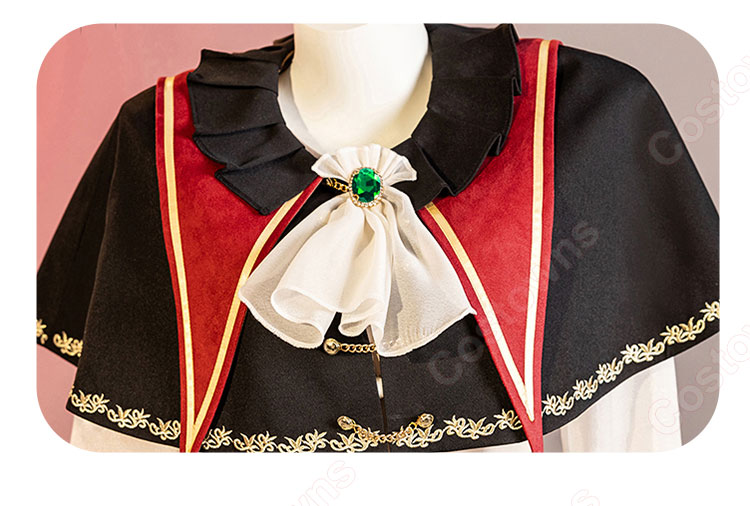 BanG Dream! Ave Mujica モーティス 若葉睦 コスプレ衣装-5