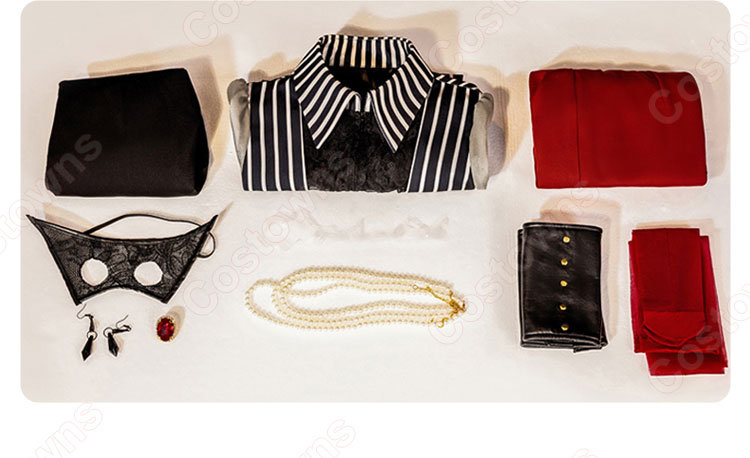 BanG Dream! Ave Mujica アモーリス 祐天寺にゃむ コスプレ衣装-12