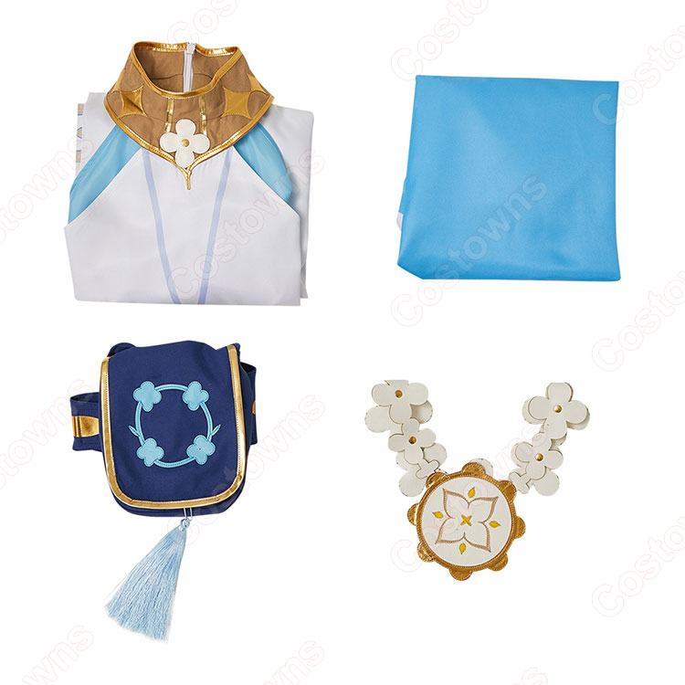 原神 キャンディと薔薇の歌 花神誕祭 蛍 コスプレ衣装-10