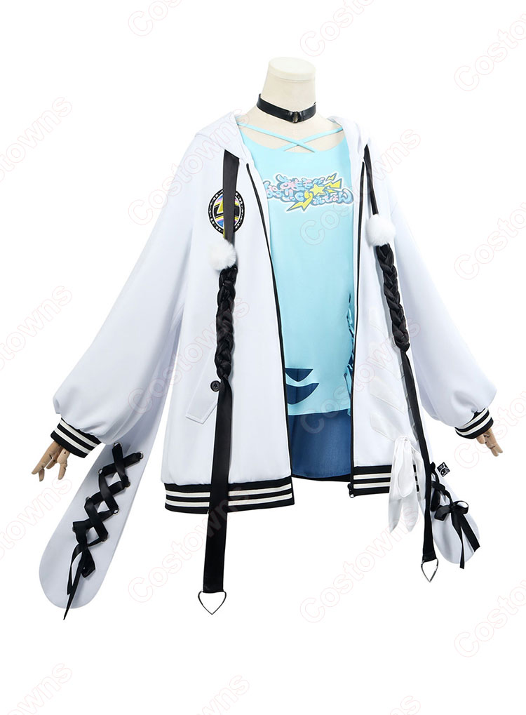 hololive ホロライブ 水宮枢 コスプレ衣装-3
