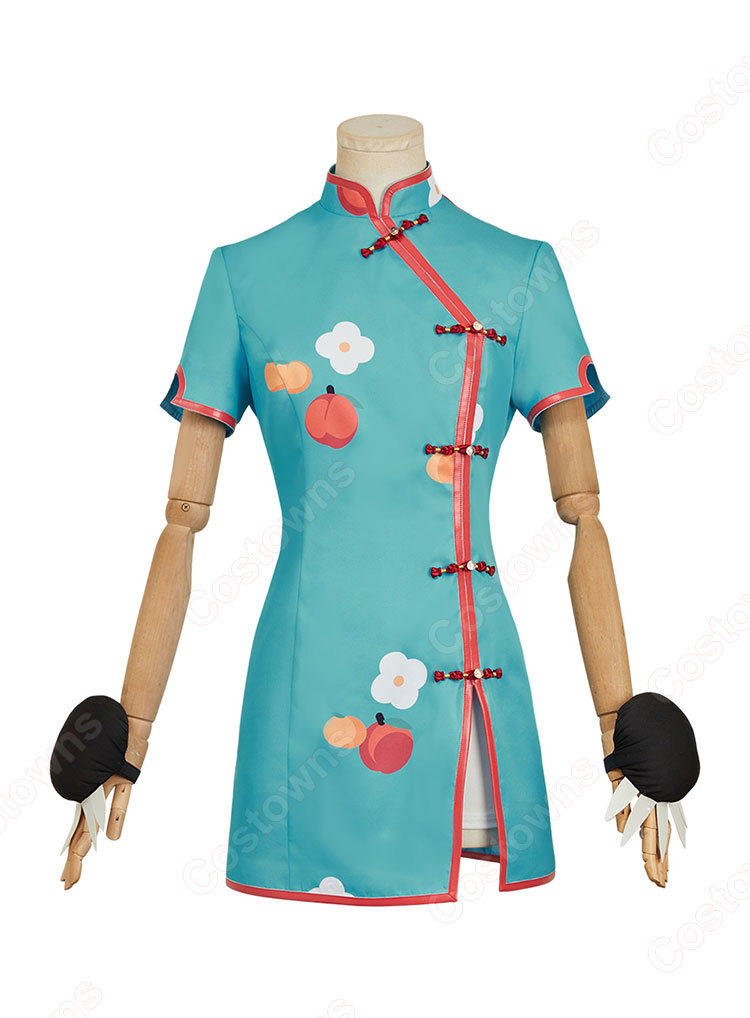 地縛少年花子くん 八尋寧々 コスプレ衣装 チャイナドレス-1