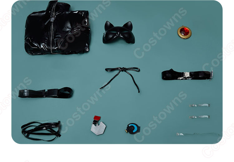 勝利の女神:NIKKE クエンシー エスケープクイーン 怪盗衣装 コスプレ衣装-12