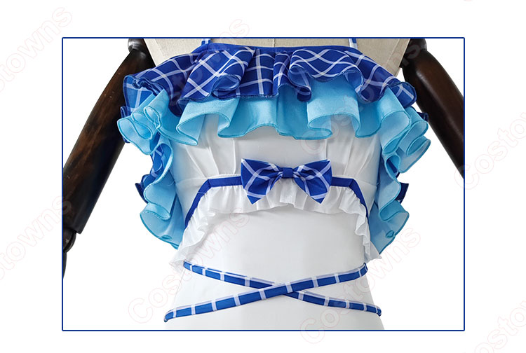 ラブライブ! くじ引き堂 園田海未 コスプレ衣装 μ's 水着-5