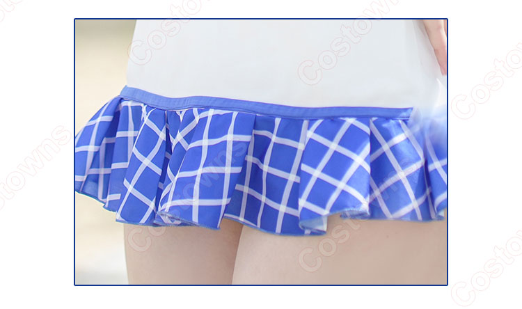 ラブライブ! くじ引き堂 園田海未 コスプレ衣装 μ's 水着-8