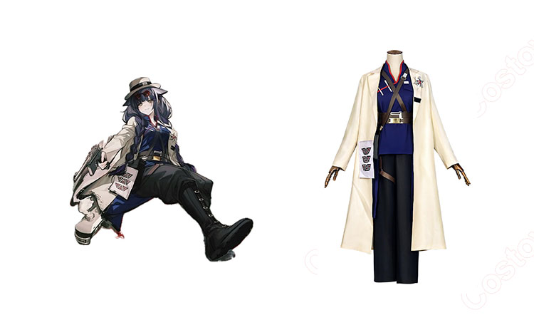 アークナイツ 滌火ジェシカ コスプレ衣装-1