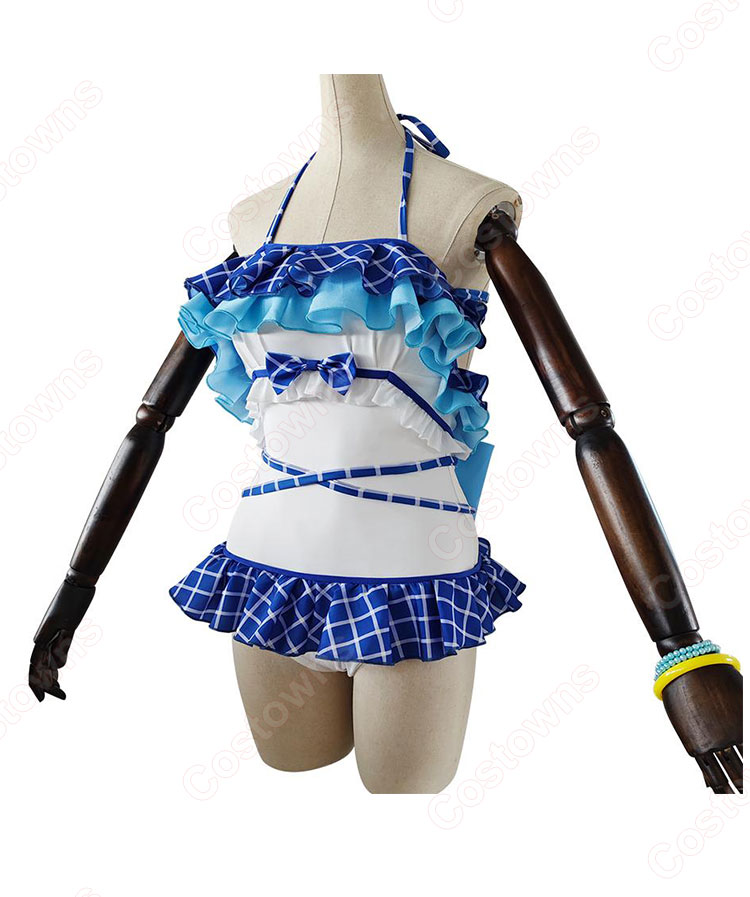 ラブライブ！ くじ引き堂 園田海未 コスプレ衣装 μ's 水着