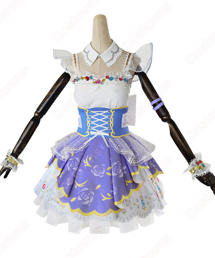 ラブライブ!スクフェス ロイヤルプリンセス編 司会のお姉さん 東條希 コスプレ衣装-2