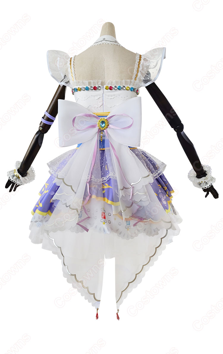 ラブライブ!スクフェス ロイヤルプリンセス編 司会のお姉さん 東條希 コスプレ衣装-4