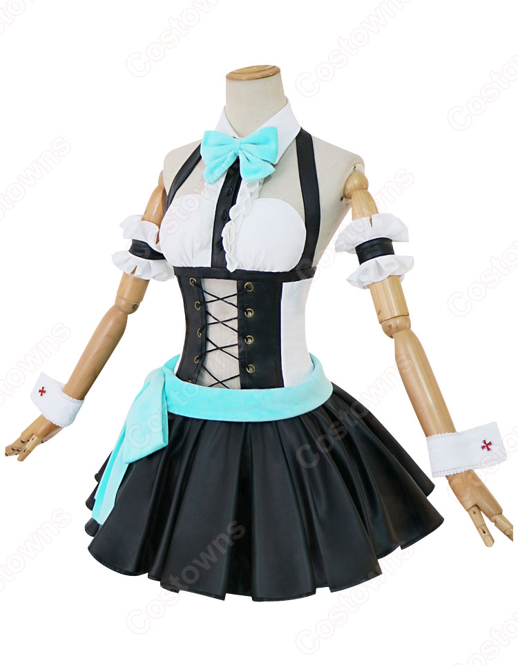 初音ミク バニー衣装 コスプレ衣装-4