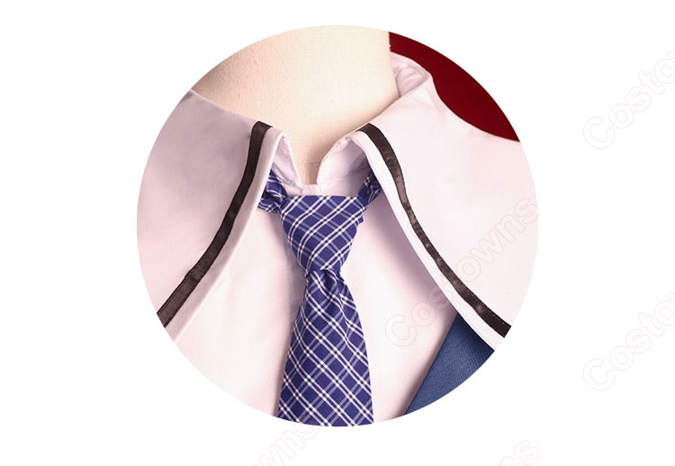 グリザイア クロノスリベリオン 榊由美子 コスプレ衣装 美浜学園 制服-6