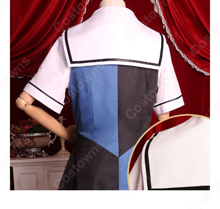 グリザイア クロノスリベリオン 周防天音 コスプレ衣装 美浜学園 制服-7