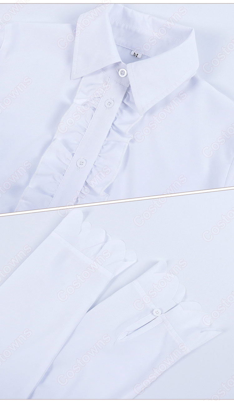 ロックは淑女の嗜みでして 鈴ノ宮りりさ 黒鉄音羽 コスプレ衣装-8