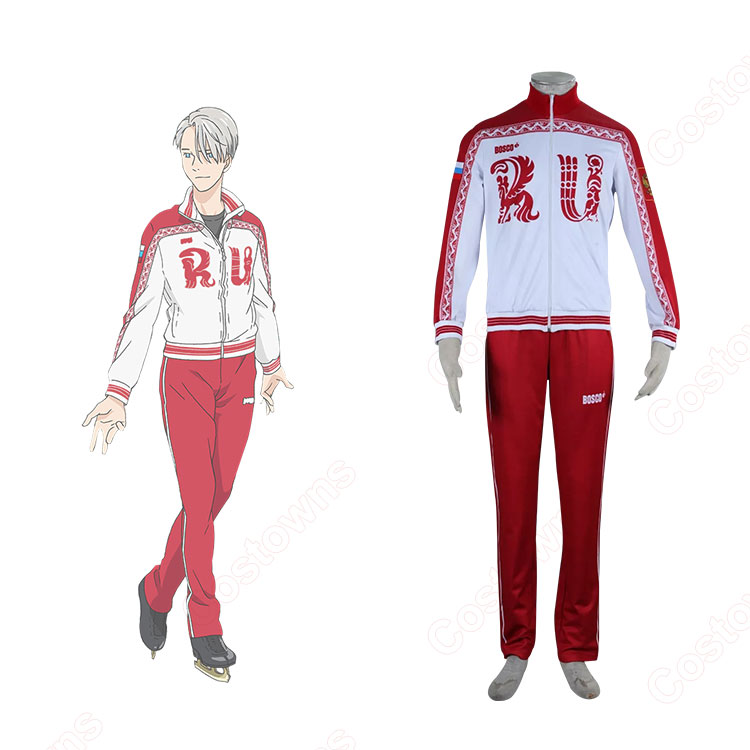 ユーリ!!! on ICE ヴィクトル・ニキフォロフ コスプレ衣装-1