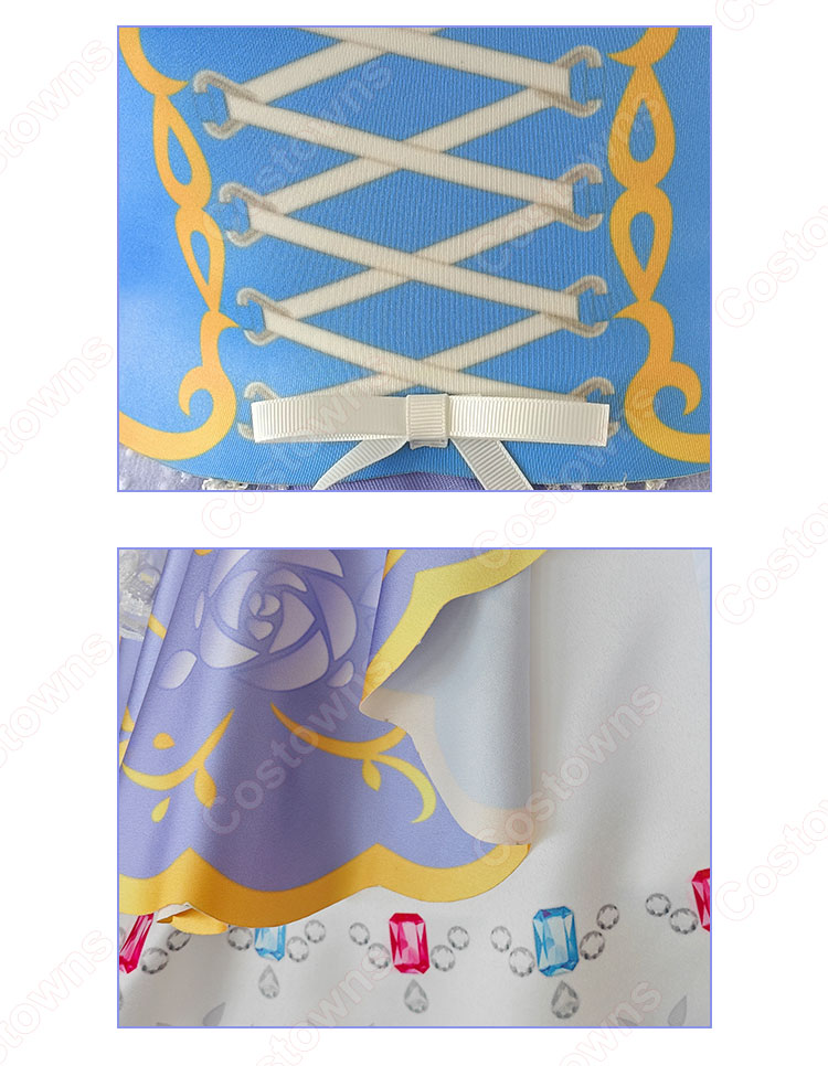 ラブライブ!スクフェス ロイヤルプリンセス編 最高のおもてなしを 小泉花陽 コスプレ衣装-6