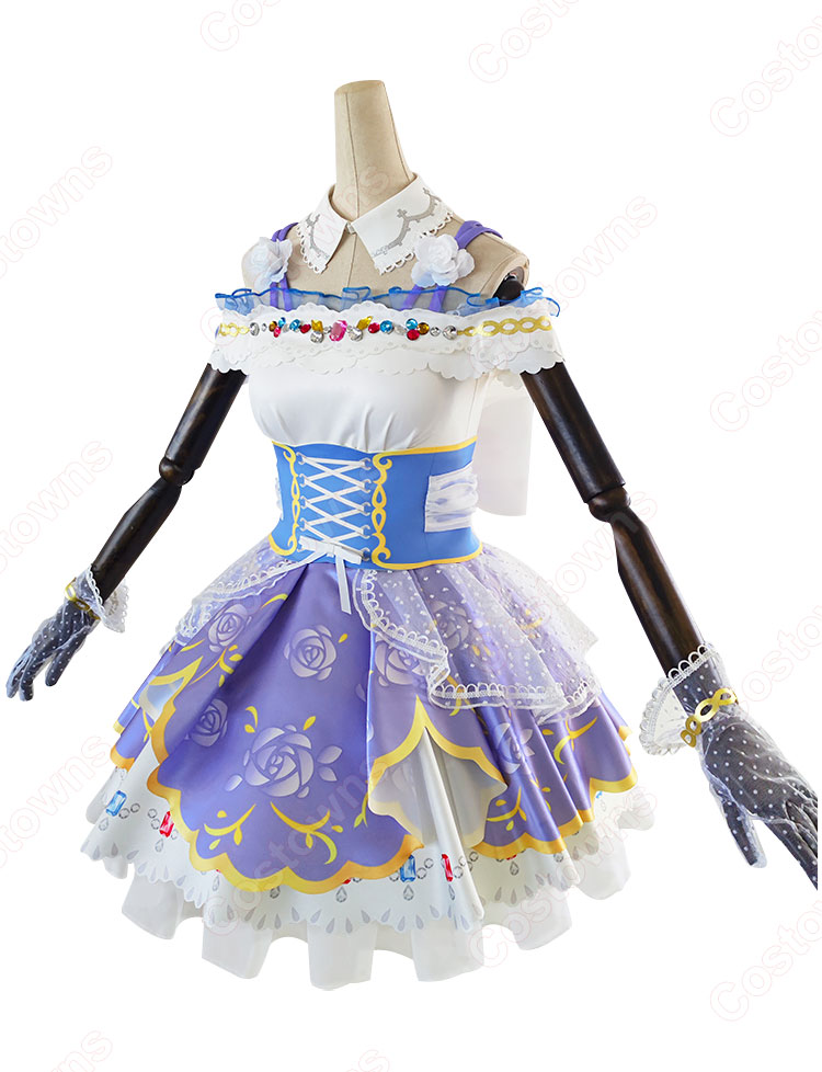 ラブライブ!スクフェス ロイヤルプリンセス編 香りの思い出 西木野真姫 コスプレ衣装-3