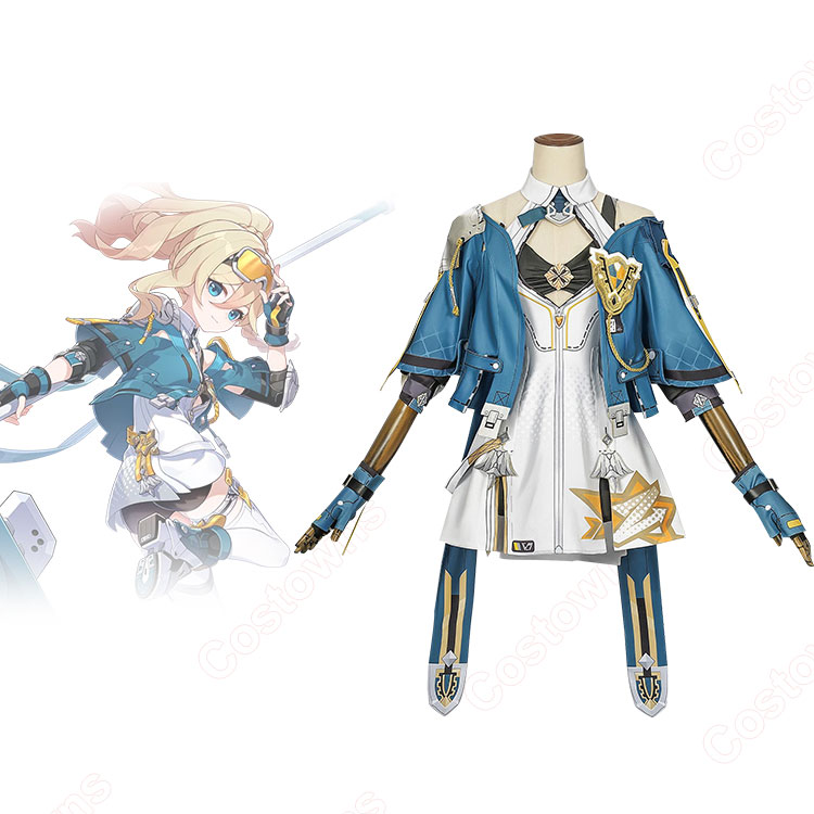 崩壊3rd デュランダル ソラリス コスプレ衣装-1