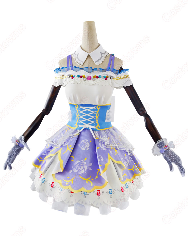 ラブライブ！スクフェス ロイヤルプリンセス編 あの子に似てるから 絢瀬絵里 コスプレ衣装-3