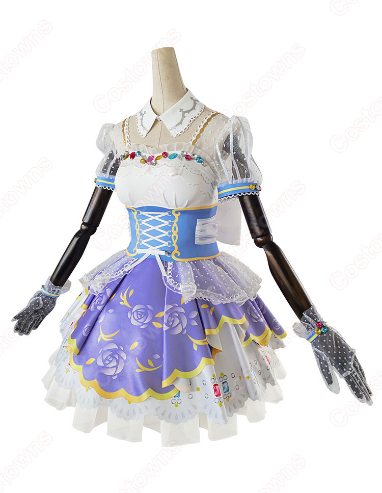 ラブライブ!スクフェス ロイヤルプリンセス編 最高のおもてなしを 小泉花陽 コスプレ衣装-3