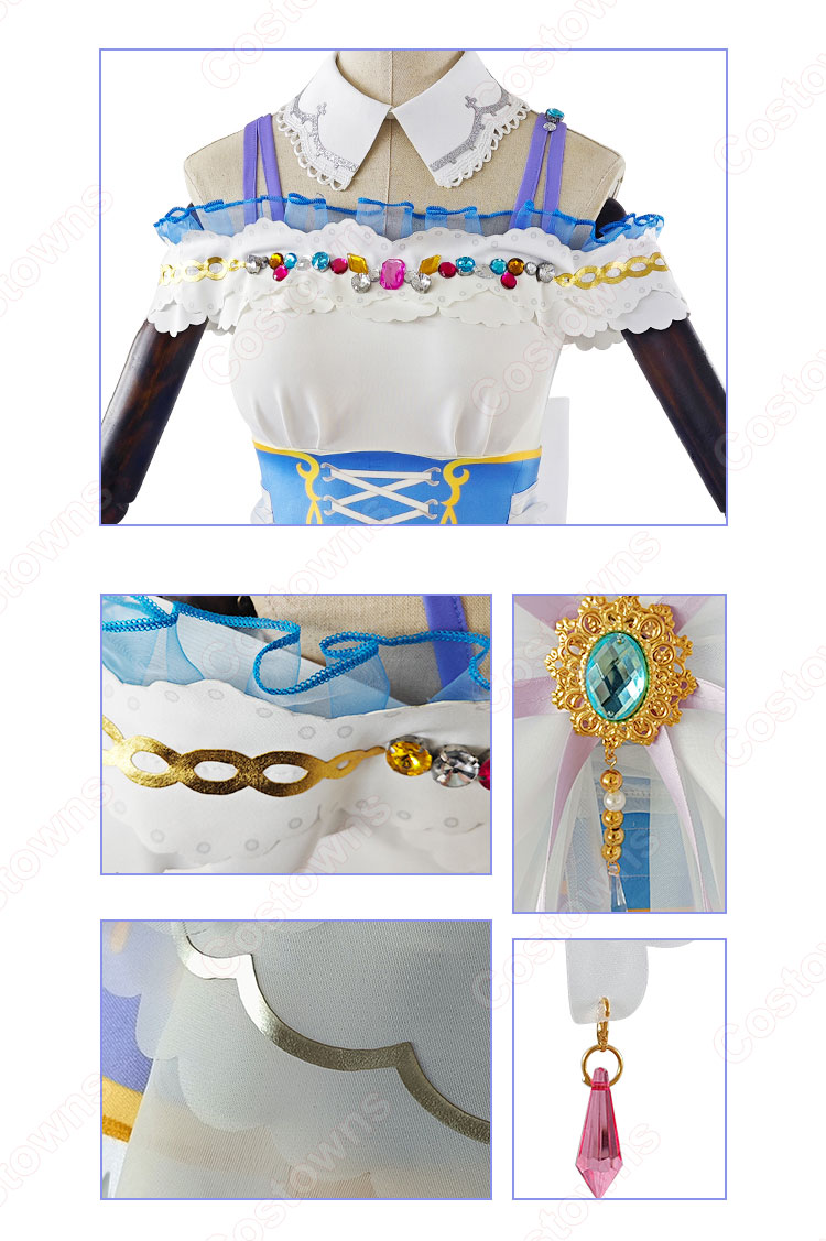 ラブライブ！スクフェス ロイヤルプリンセス編 あの子に似てるから 絢瀬絵里 コスプレ衣装-5