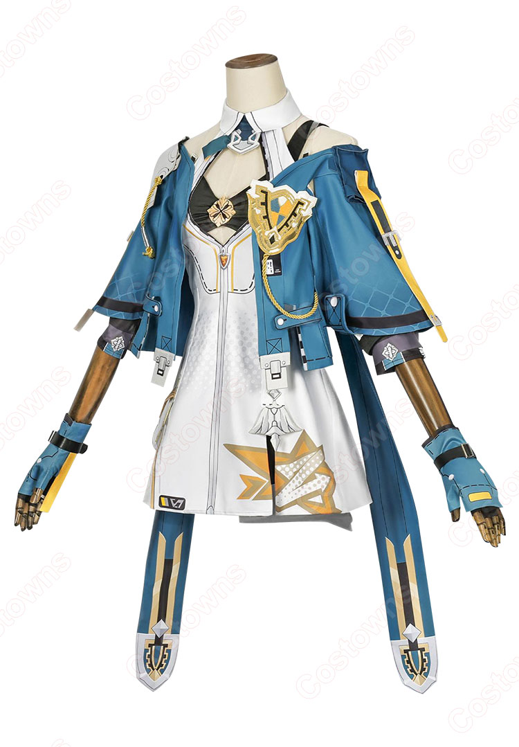 崩壊3rd デュランダル ソラリス コスプレ衣装-3