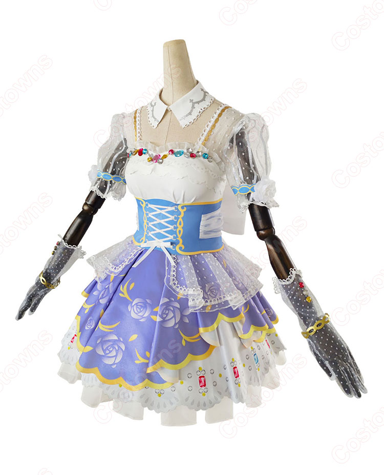 ラブライブ 園田海未 スクフェス ウェディング コスプレ 衣装 スクフェス 園田海未 コスプレ衣装 『ラブライブ！ スクール