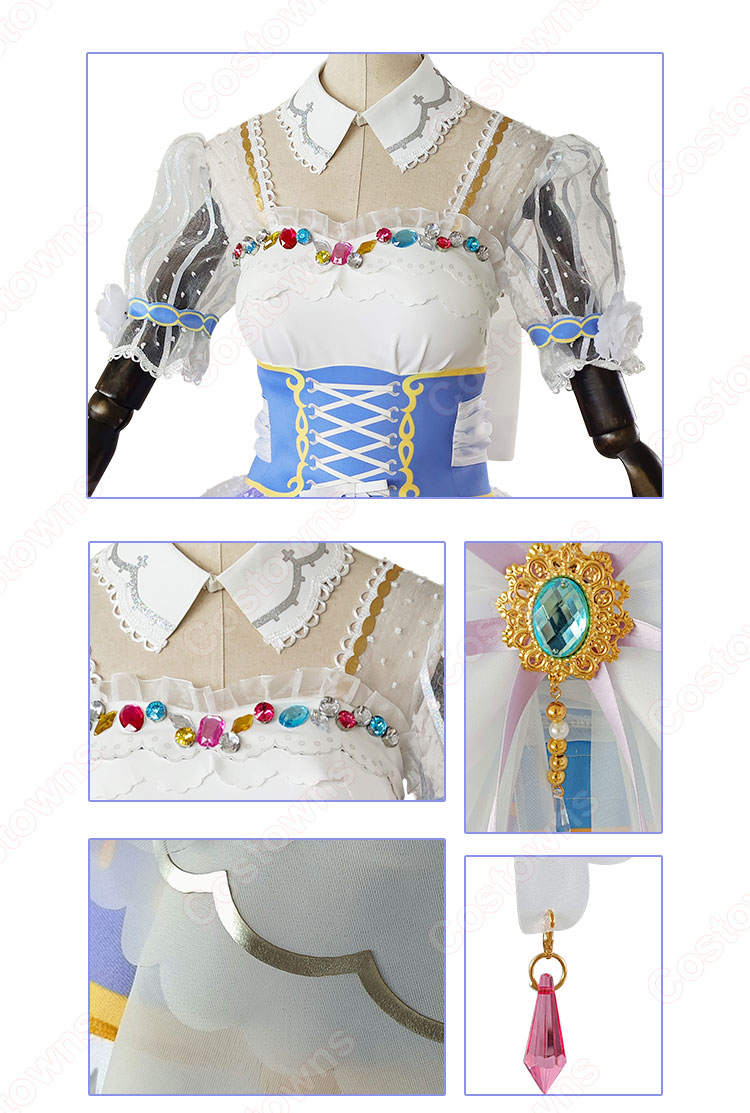ラブライブ μ's　園田海未 コスプレ フルセット キャットツインテール ラブライブ！スクフェスAC キャットツインテール 園田海未 高坂