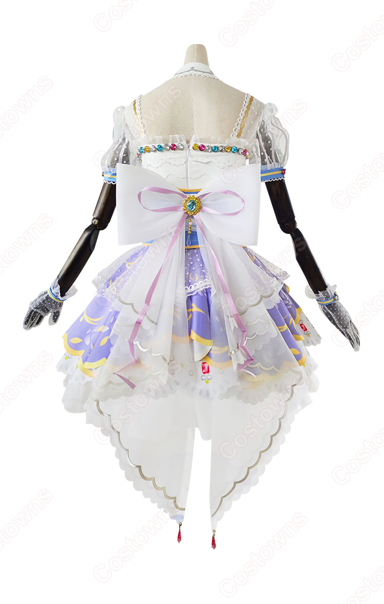 ラブライブ!スクフェス ロイヤルプリンセス編 最高のおもてなしを 小泉花陽 コスプレ衣装-4