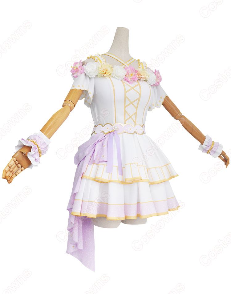 ラブライブ!スクフェス フラワーフェスティバル編 花の女神 東條希 コスプレ衣装-3