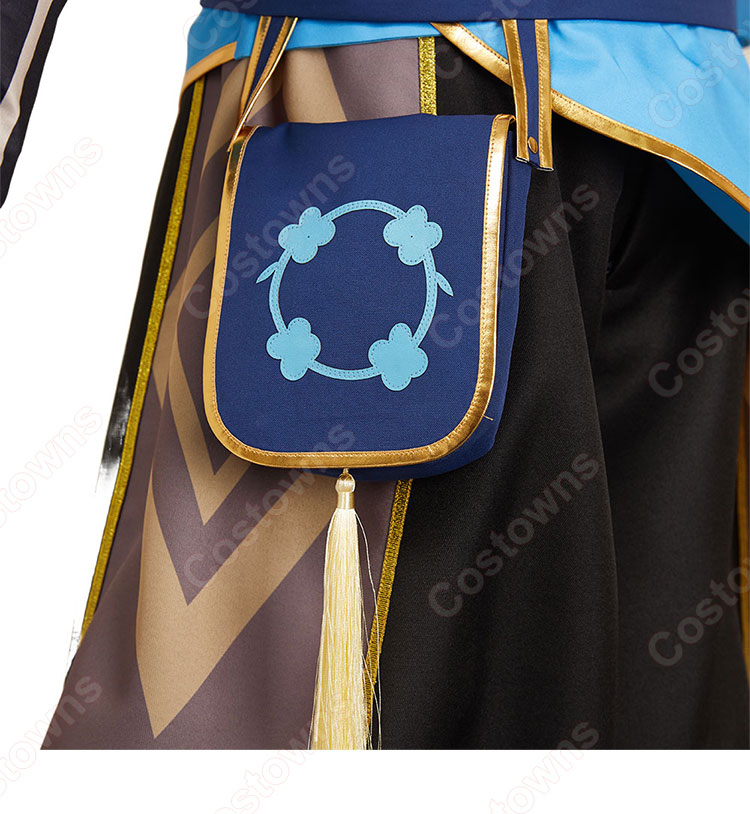 原神 花の騎士 空 コスプレ衣装-7