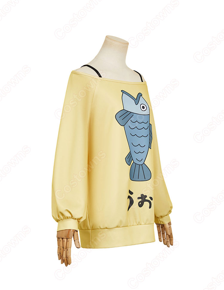 ダンダダン 綾瀬桃 モモ コスプレ衣装 トップス-4