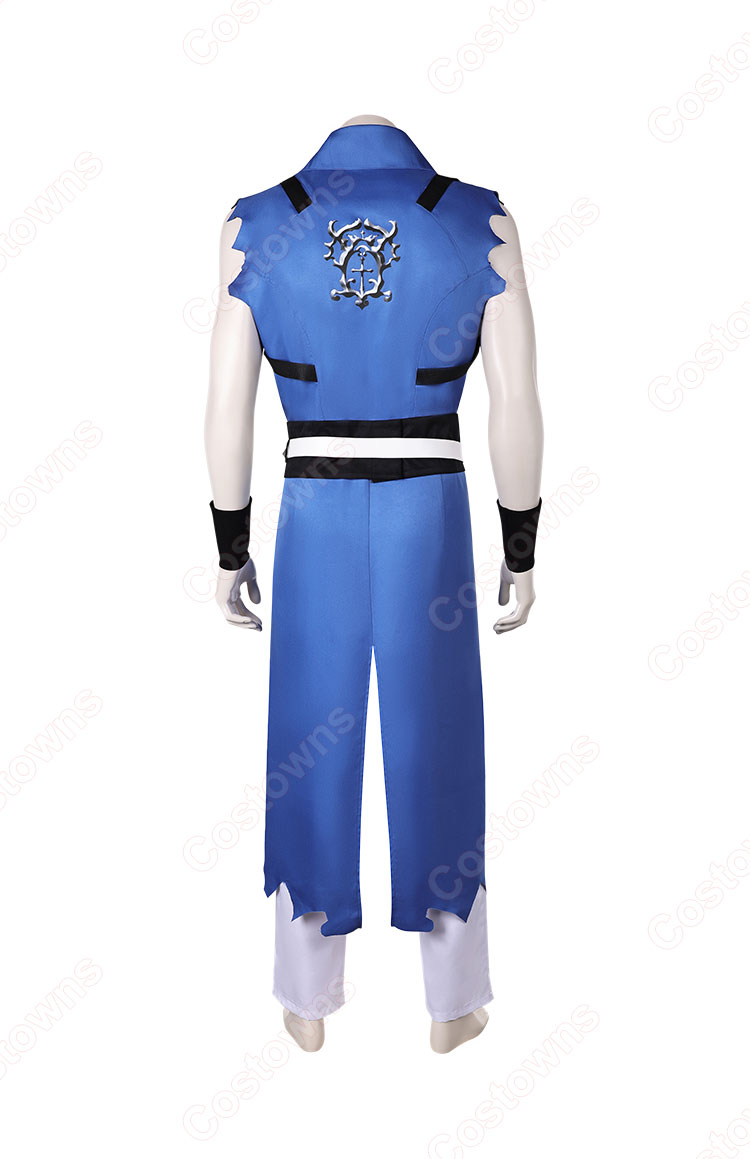 悪魔城ドラキュラ リヒター・ベルモンド コスプレ衣装-4