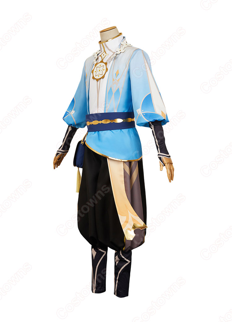 原神 花の騎士 空 コスプレ衣装-4