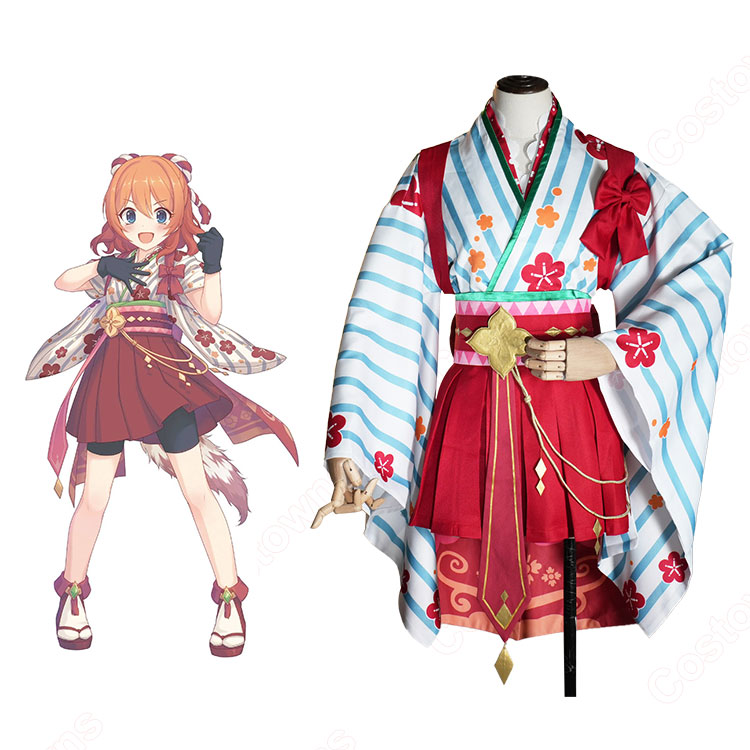 プリンセスコネクト!Re:Dive 正月ムイミ ニューイヤー コスプレ衣装-1