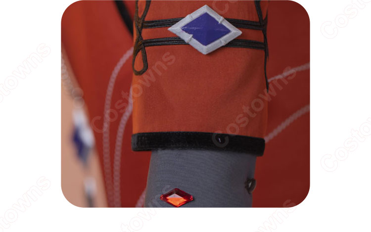 あんさんぶるスターズ！！Music 胸踊る行き先 桜河こはく RED THORN コスプレ衣装-13