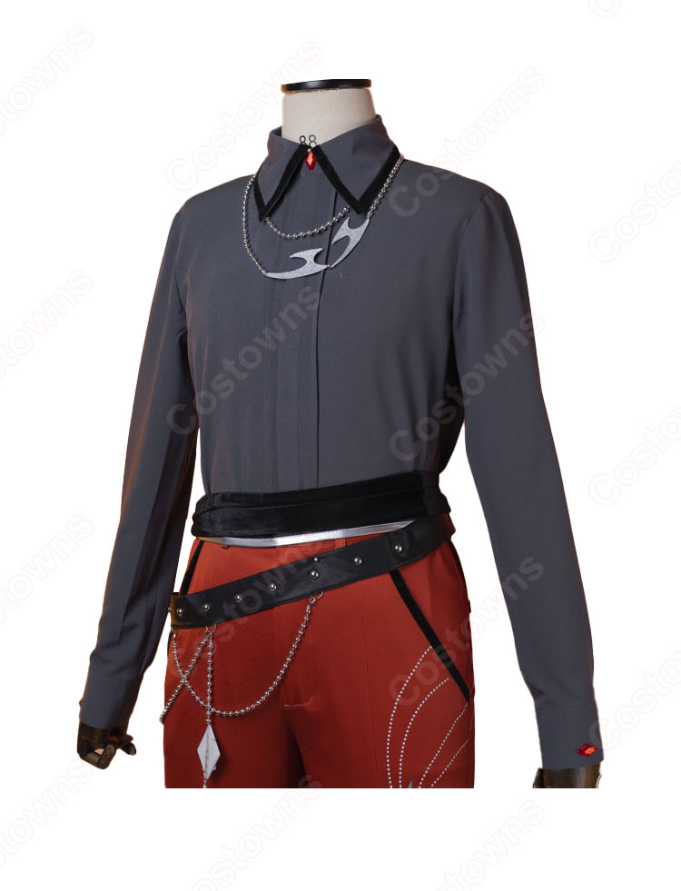 あんさんぶるスターズ！！Music 胸踊る行き先 桜河こはく RED THORN コスプレ衣装-4