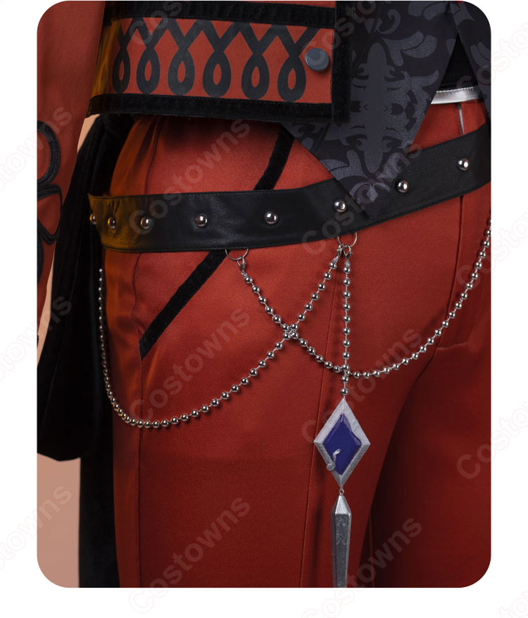 あんさんぶるスターズ！！Music 胸踊る行き先 桜河こはく RED THORN コスプレ衣装-10