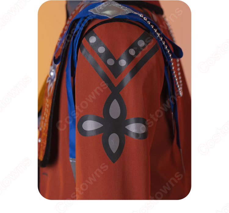 あんさんぶるスターズ！！Music 胸踊る行き先 桜河こはく RED THORN コスプレ衣装-12