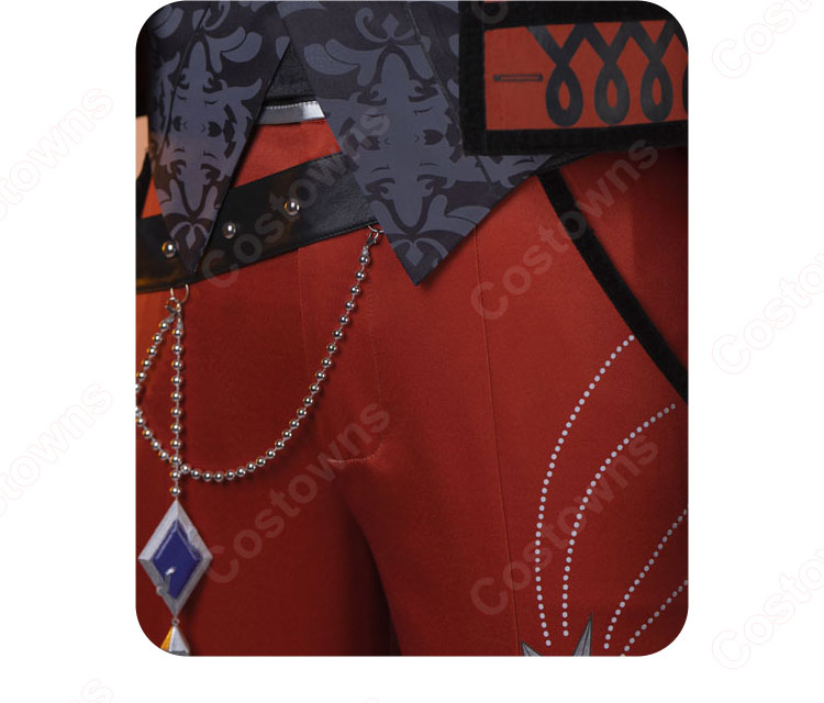 あんさんぶるスターズ！！Music 胸踊る行き先 桜河こはく RED THORN コスプレ衣装-11