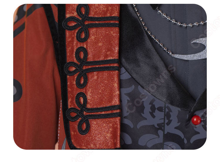 あんさんぶるスターズ！！Music 胸踊る行き先 桜河こはく RED THORN コスプレ衣装-5