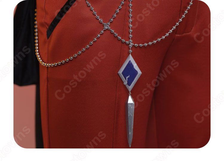 あんさんぶるスターズ！！Music 胸踊る行き先 桜河こはく RED THORN コスプレ衣装-9