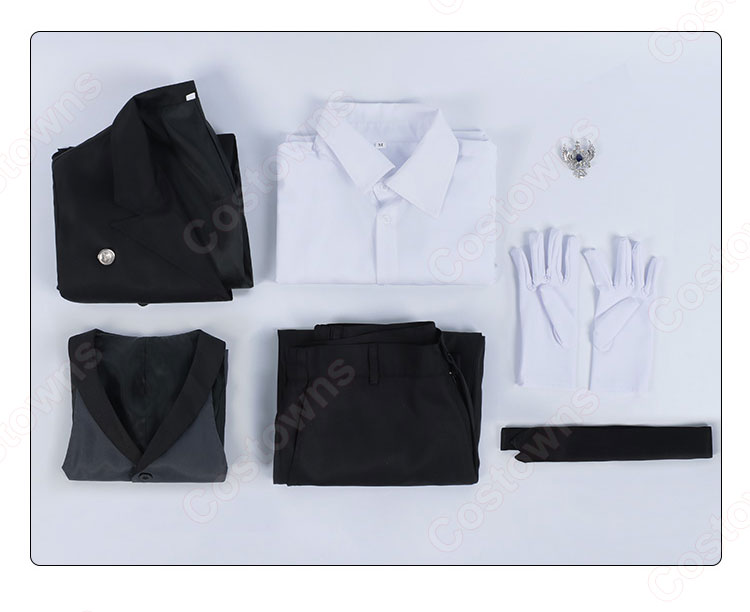 黒執事 -緑の魔女編- セバスチャン・ミカエリス コスプレ衣装-10