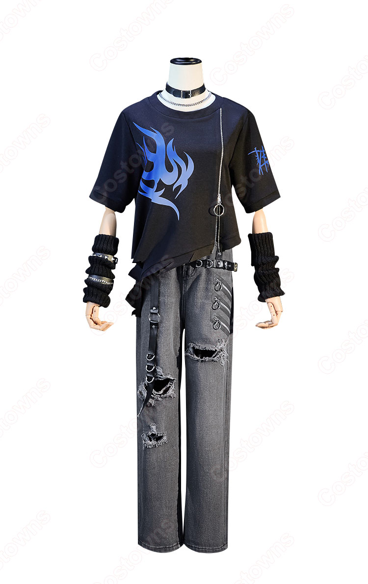 プロジェクトセカイ 見えずともそこにあるもの 青柳冬弥 コスプレ衣装-2