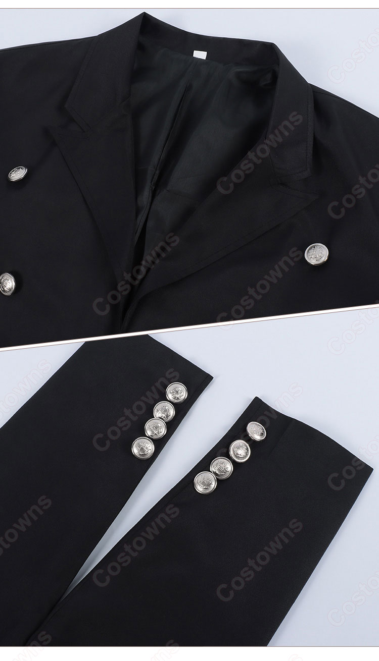 黒執事 -緑の魔女編- セバスチャン・ミカエリス コスプレ衣装-5