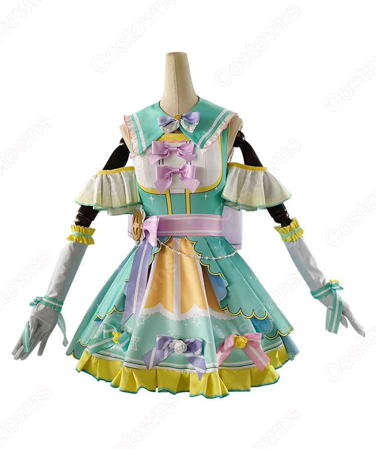 ラブライブ！スクフェス カウントダウンライブ編 新しい年をみんなと 小泉花陽 コスプレ衣装-2