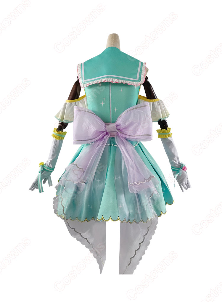 ラブライブ！スクフェス カウントダウンライブ編 新しい年をみんなと 小泉花陽 コスプレ衣装-4